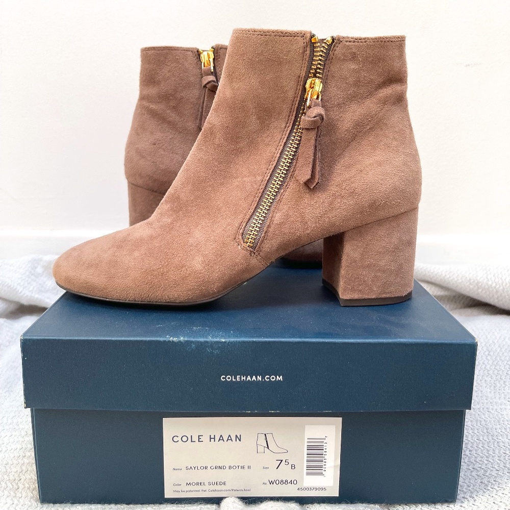 COLE HAAN Women's Saylor Grand Bootie II Ankle Boot Size 7.5